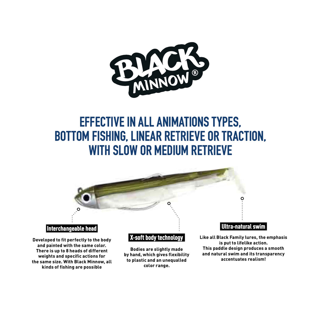 Fiiish Black minnow UK